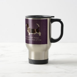 Mug De Voyage Basset Hound Penser à votre design