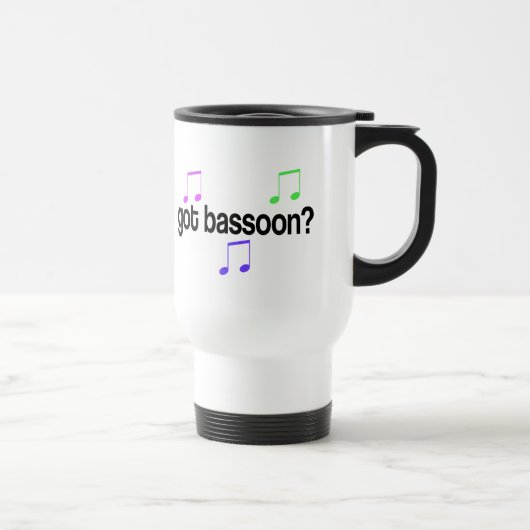 Mug De Voyage Basson obtenu (Droite)
