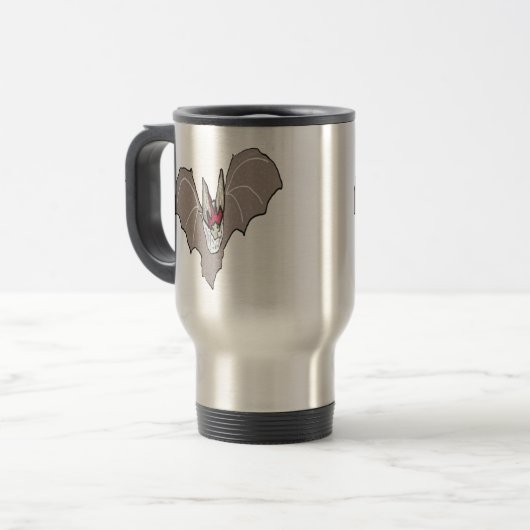Mug De Voyage Bat (Devant gauche)