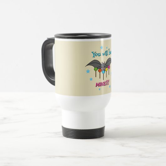Mug De Voyage Bat Craving Lollipops (Devant gauche)