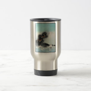 Mug De Voyage Bataille dans la mer de la fureur du dragon pour l