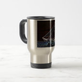 Mug De Voyage Bateau à voile - Photo Abstraite (Devant gauche)