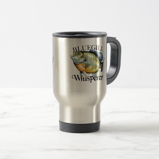 Mug De Voyage Bateau Bluegill Whisperer (Devant droit)