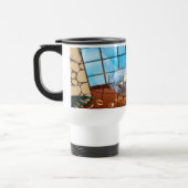 Mug De Voyage Bateau dans une bouteille en mer (Gauche)