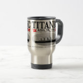 Mug De Voyage Bateau fantôme Titanic (Devant droit)