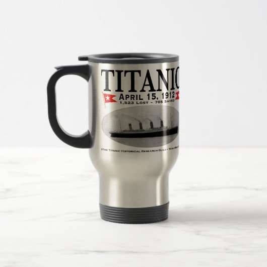 Mug De Voyage Bateau fantôme Titanic (Gauche)