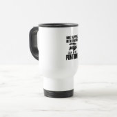 Mug De Voyage Bateau Pontoon (Devant gauche)