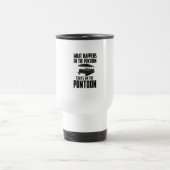 Mug De Voyage Bateau Pontoon (Centre)