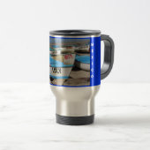 Mug De Voyage Bateaux de pêche Mazatlan (Devant droit)