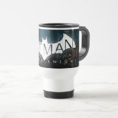 Mug De Voyage Batman Arkham Knight Gotham Logo (Devant droit)