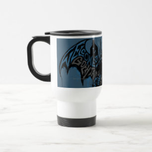 Mug De Voyage Batman Gotham City Paint Drip Graphic