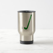 Mug De Voyage Bâton de vert d'hockey de champ (Centre)