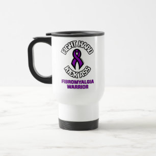 Mug De Voyage Bats-toi durement...Fibro