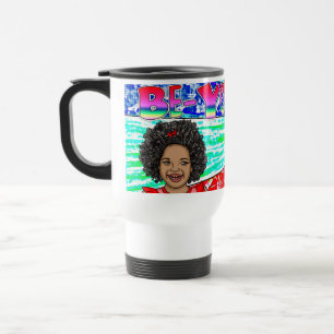 Mug De Voyage Be-You-Tiful Little African'-American Girl