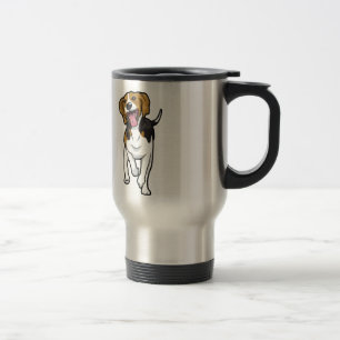 Mug De Voyage Beagle heureux