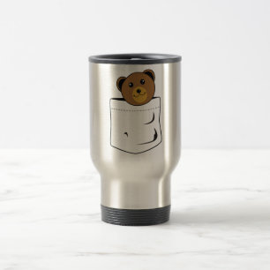 Mug De Voyage Bear in pocket