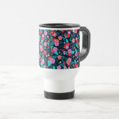 Mug De Voyage Beau arrangement Ditsy Floral Pattern-56576 (Devant droit)