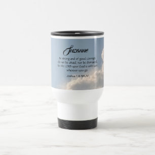 Mug De Voyage Beau Ciel Bleu N'ayez pas peur Bible Verse
