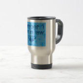 Mug De Voyage Beau-fils du numéro 1 (Devant droit)