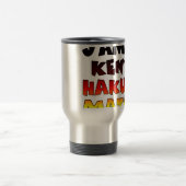 Mug De Voyage Beau Jambo Kenya Hakuna Matata Beau Art (Centre)