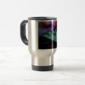 Mug De Voyage Beau papillon Turquoise Swallowtail (Devant gauche)