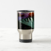 Mug De Voyage Beau papillon Turquoise Swallowtail (Centre)