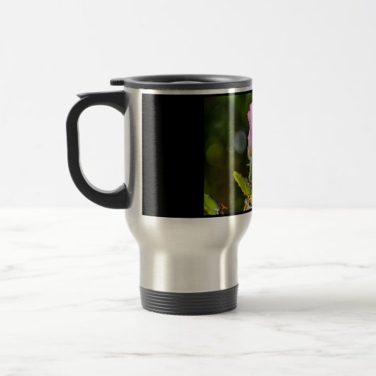 Mug De Voyage Beau rose (Gauche)