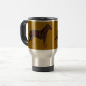 Mug De Voyage Beauceron Dog Art (Devant gauche)