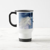 Mug De Voyage Beauté de blanc de licorne (Gauche)