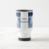Mug De Voyage Beauté de blanc de licorne (Centre)