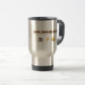 Mug De Voyage Beauté de Sable Noon Pose #1 (Devant droit)