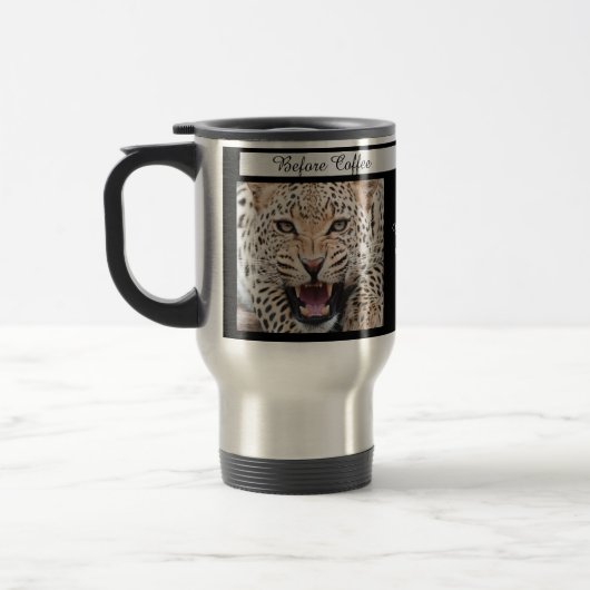 Mug De Voyage Beaux Animaux De Café (Gauche)