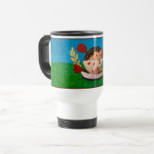 Mug De Voyage Bébé hérisson (Devant gauche)
