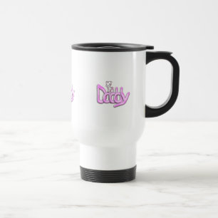 Mug De Voyage Bébé rose papa
