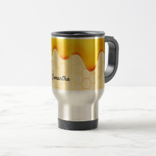 Mug De Voyage Bee motif miel goutte nom mignon
