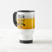 Mug De Voyage Beer is Not the Answer (Devant gauche)