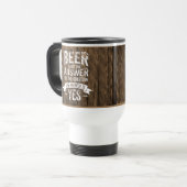 Mug De Voyage Beer is Not the Answer (Devant gauche)