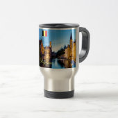 Mug De Voyage Belgique Medieval Bruges (Devant droit)