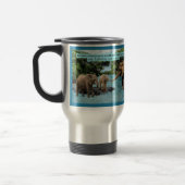 Mug De Voyage Belle Écriture Eléphante Luc 6:31 (Gauche)