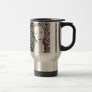 Mug De Voyage Belle Paisley Femme Elf