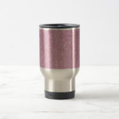 Mug De Voyage Belle parties scintillant mauve à la mode brillant (Centre)