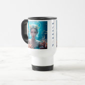 Mug De Voyage Belle Sirène Sous L'Eau (Devant gauche)