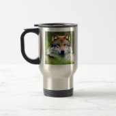 Mug De Voyage Belle tête de loup Peinture (Gauche)