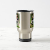 Mug De Voyage Belle tête de loup Peinture (Centre)