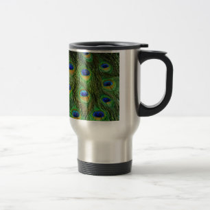 Mug De Voyage Belles plumes de paon