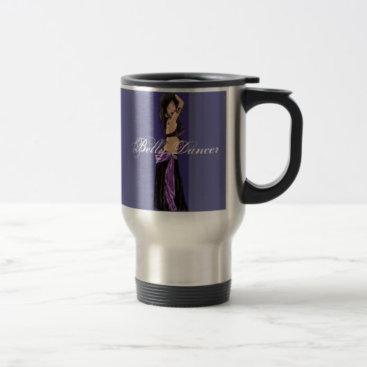 Mug De Voyage bellydancer2, danseuse du ventre (Droit)