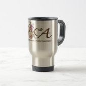 Mug De Voyage Bellydancers de couleur (Devant droit)