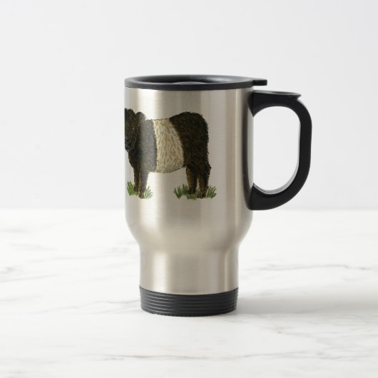 Mug De Voyage "Beltie" Galloway ceinturé (Droit)