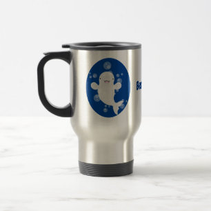 Mug De Voyage Béluga mignon bulles dessin de dessin animé