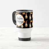 Mug De Voyage Bénédiction Automne Chute Gnomes Thématiques (Devant gauche)